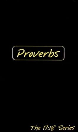 The Book of Proverbs cover