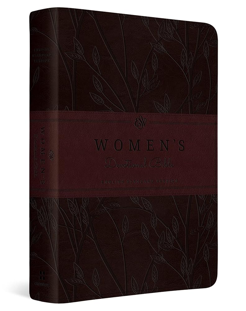 ESV Women's Devotional Bible (TruTone, Burgundy, Birch Design)