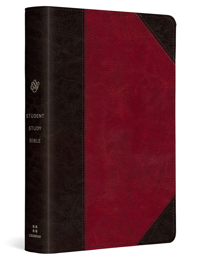 ESV Student Study Bible (TruTone, Brown/Cordovan, Portfolio Design)