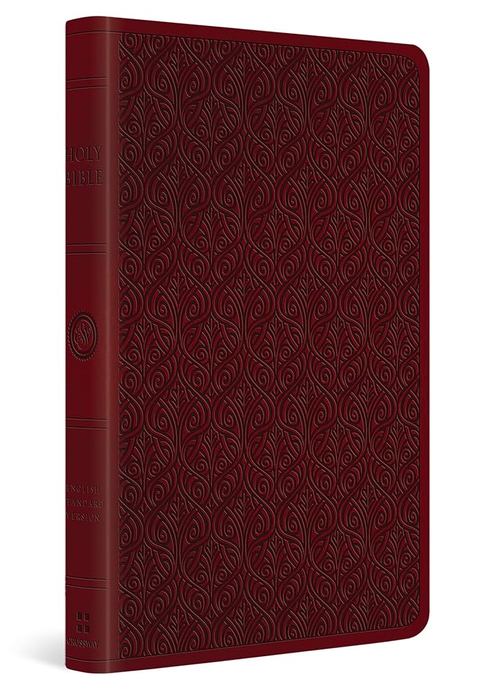 ESV Premium Gift Bible (TruTone, Ruby, Vine Design)