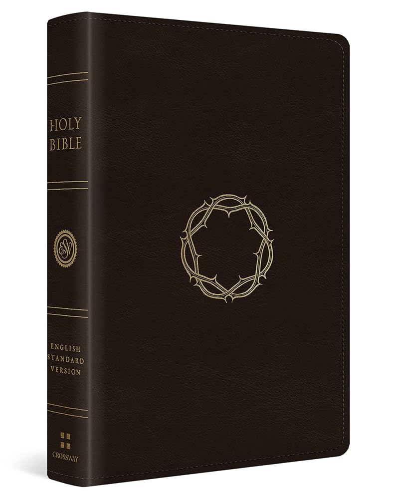 ESV Personal Reference Bible (TruTone, Deep Brown, Royal Crown Design)