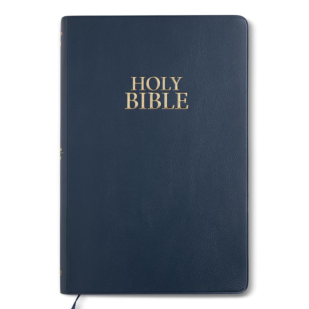 NIV NAVY BLUE VINYL BIBLE